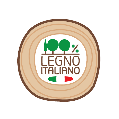 Marchio 100% legno italiano - Artena Legnami